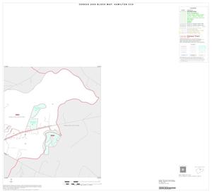 2000 Census County Subdivison Block Map: Hamilton CCD, Texas, Inset A02