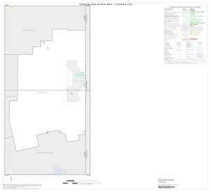2000 Census County Subdivison Block Map: Lueders CCD, Texas, Index