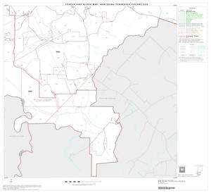 2000 Census County Subdivison Block Map: Montalba-Tennessee Colony CCD, Texas, Block 7