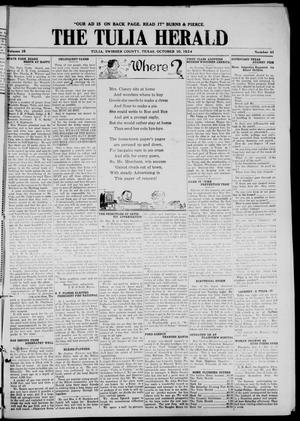 The Tulia Herald (Tulia, Tex), Vol. 15, No. 41, Ed. 1, Friday, October 10, 1924