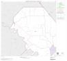 Map: 2000 Census County Subdivison Block Map: Runge CCD, Texas, Block 1