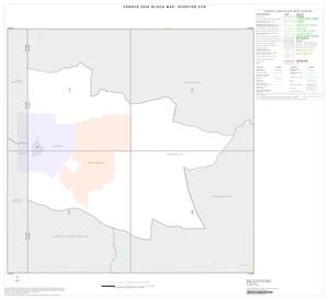 2000 Census County Subdivison Block Map: Overton CCD, Texas, Index