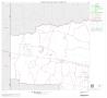 Map: 2000 Census County Subdivison Block Map: Gilmer CCD, Texas, Block 1