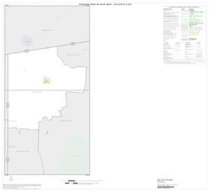 2000 Census County Subdivison Block Map: Celeste CCD, Texas, Index