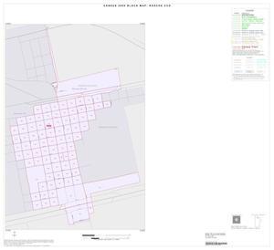 2000 Census County Subdivison Block Map: Roscoe CCD, Texas, Inset A01