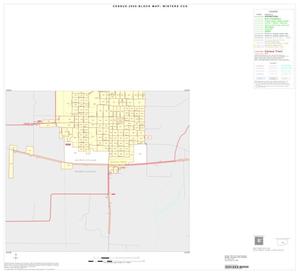 2000 Census County Subdivison Block Map: Winters CCD, Texas, Inset A03