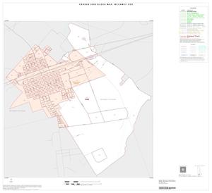 2000 Census County Subdivison Block Map: McCamey CCD, Texas, Inset A01