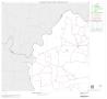 Map: 2000 Census County Subdivison Block Map: Rochelle CCD, Texas, Block 1