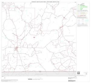 2000 Census County Subdivison Block Map: San Saba South CCD, Texas, Block 7