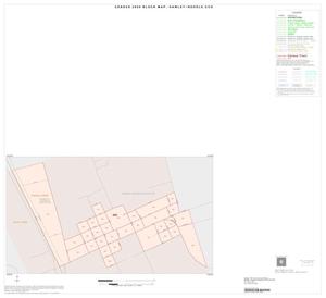 2000 Census County Subdivison Block Map: Hawley-Noodle CCD, Texas, Inset A01