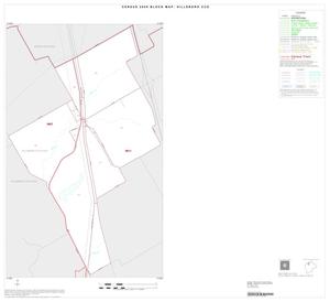 2000 Census County Subdivison Block Map: Hillsboro CCD, Texas, Inset A01
