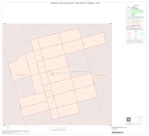 2000 Census County Subdivison Block Map: Goldsmith-Penwell CCD, Texas, Inset C01
