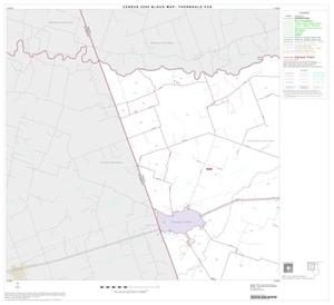 2000 Census County Subdivison Block Map: Thorndale CCD, Texas, Block 1