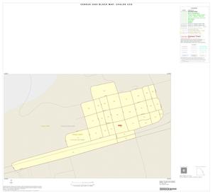 2000 Census County Subdivison Block Map: Uvalde CCD, Texas, Inset A01