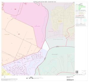 2000 Census County Subdivison Block Map: Houston CCD, Texas, Block 124