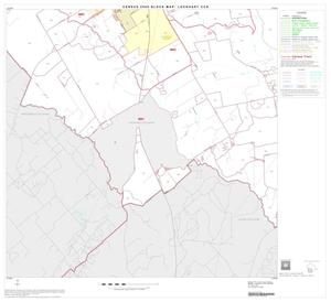 2000 Census County Subdivison Block Map: Lockhart CCD, Texas, Block 9