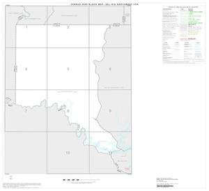 2000 Census County Subdivison Block Map: Del Rio Northwest CCD, Texas, Index
