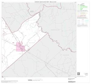 2000 Census County Subdivison Block Map: Wells CCD, Texas, Block 2