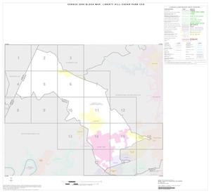 2000 Census County Subdivison Block Map: Liberty Hill-Cedar Park CCD, Texas, Index