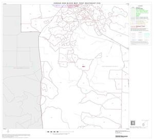 2000 Census County Subdivison Block Map: Post Southeast CCD, Texas, Block 6