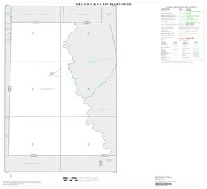 2000 Census County Subdivison Block Map: Westbrook CCD, Texas, Index