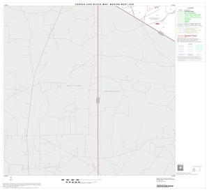 2000 Census County Subdivison Block Map: Marion West CCD, Texas, Block 5