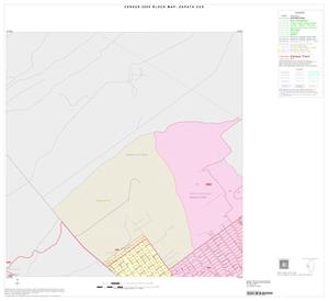 2000 Census County Subdivison Block Map: Zapata CCD, Texas, Inset A01