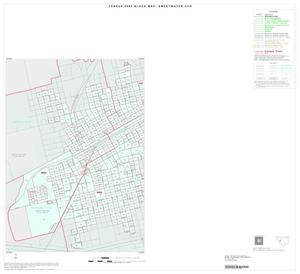 2000 Census County Subdivison Block Map: Sweetwater CCD, Texas, Inset A01
