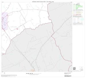 2000 Census County Subdivison Block Map: Calvert CCD, Texas, Block 4