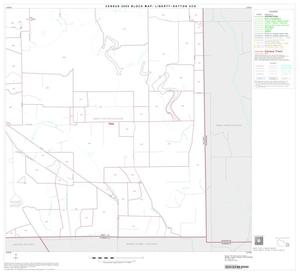2000 Census County Subdivison Block Map: Liberty-Dayton CCD, Texas, Block 13