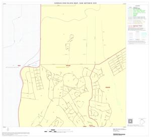 Primary view of object titled '2000 Census County Subdivison Block Map: San Antonio CCD, Texas, Block 9'.