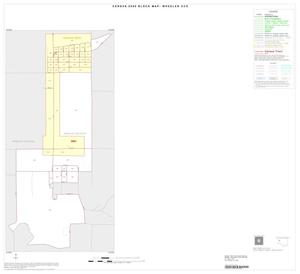 2000 Census County Subdivison Block Map: Wheeler CCD, Texas, Inset A01