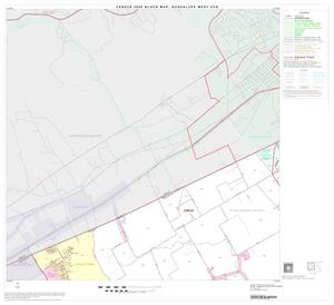 2000 Census County Subdivison Block Map: Guadalupe West CCD, Texas, Block 1