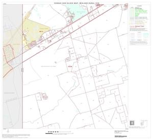 2000 Census County Subdivison Block Map: Midland Rural CCD, Texas, Block 4