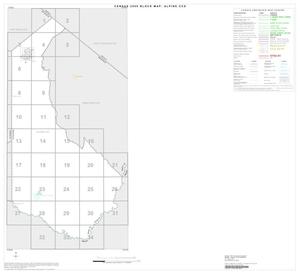 2000 Census County Subdivison Block Map: Alpine CCD, Texas, Index