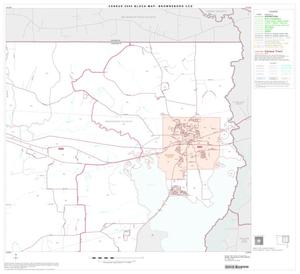 2000 Census County Subdivison Block Map: Brownsboro CCD, Texas, Block 2