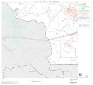 2000 Census County Subdivison Block Map: Brookshire CCD, Texas, Block 3