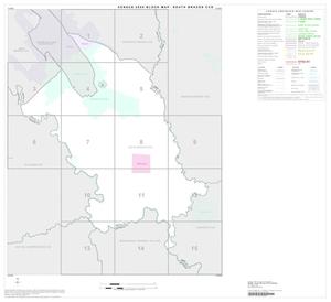 2000 Census County Subdivison Block Map: South Brazos CCD, Texas, Index