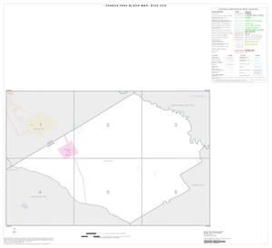 2000 Census County Subdivison Block Map: Rice CCD, Texas, Index