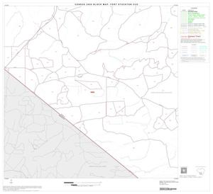 2000 Census County Subdivison Block Map: Fort Stockton CCD, Texas, Block 17