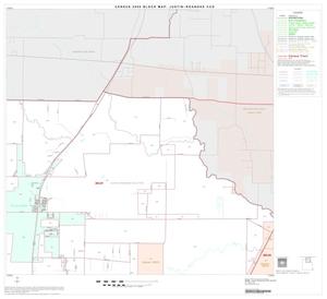 2000 Census County Subdivison Block Map: Justin-Roanoke CCD, Texas, Block 2