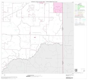 2000 Census County Subdivison Block Map: Throckmorton CCD, Texas, Block 6