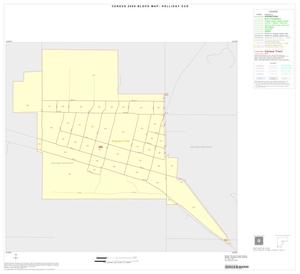 2000 Census County Subdivison Block Map: Holliday CCD, Texas, Inset B01