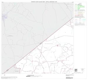 2000 Census County Subdivison Block Map: Apple Springs CCD, Texas, Block 1