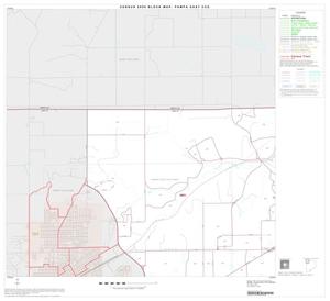 2000 Census County Subdivison Block Map: Pampa East CCD, Texas, Block 1