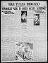 Thumbnail image of item number 1 in: 'The Tulia Herald (Tulia, Tex), Vol. 18, No. 22, Ed. 1, Thursday, June 2, 1927'.