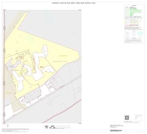 Primary view of object titled '2000 Census County Subdivison Block Map: Midland Rural CCD, Texas, Inset D01'.