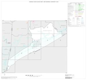 2000 Census County Subdivison Block Map: Matagorda-Sargent CCD, Texas, Index