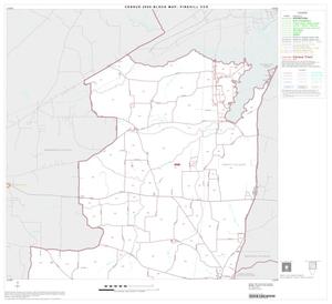 2000 Census County Subdivison Block Map: Pinehill CCD, Texas, Block 1