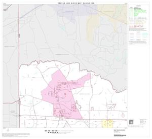 2000 Census County Subdivison Block Map: Sabine CCD, Texas, Block 1